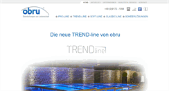 Desktop Screenshot of obru.de